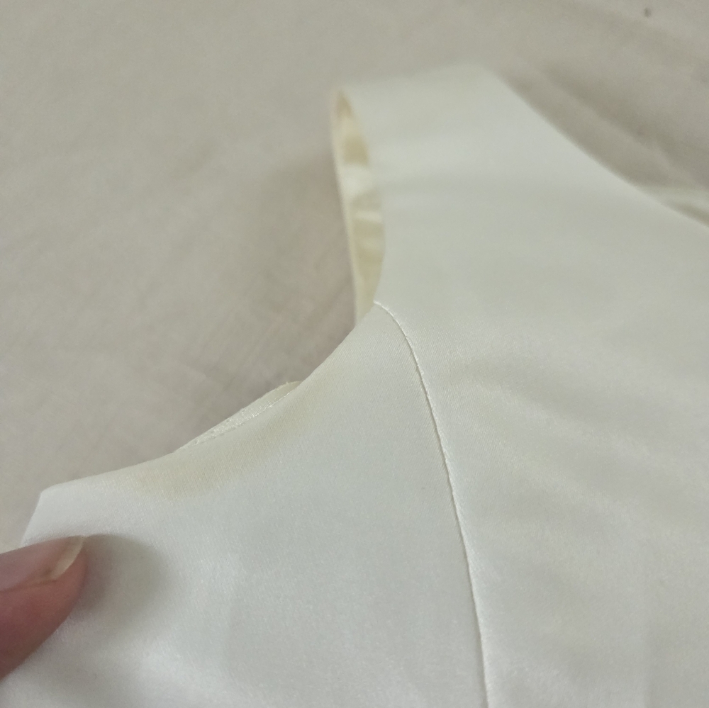 Cinderella Elegant White and Pink Kids Dress Rosebud Scallop Girls 8 - Picture 14 of 14